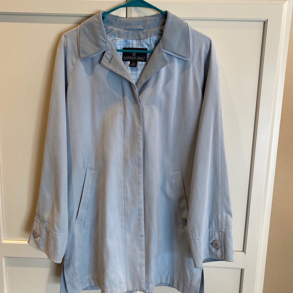 Blue Suede coat